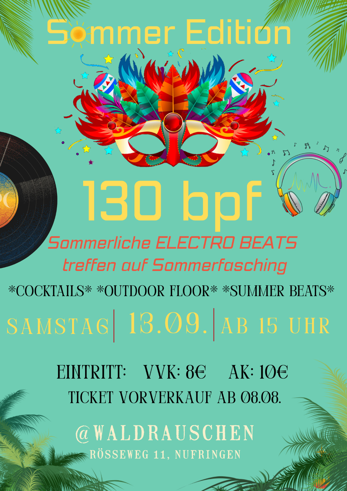 130 bpf - Tickervorverkauf