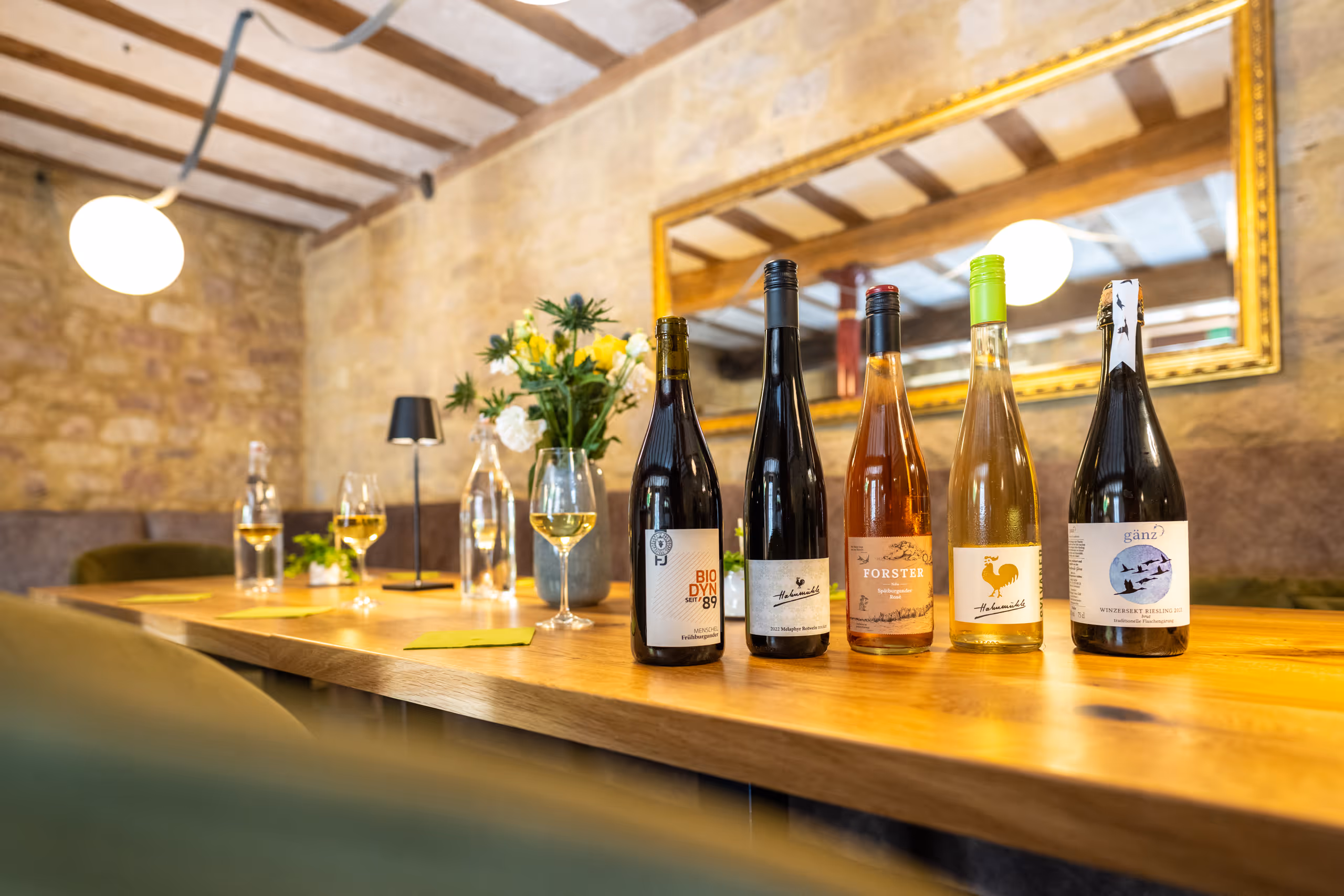 Menschels wines, an exquisite selection of high-quality wines from the region.