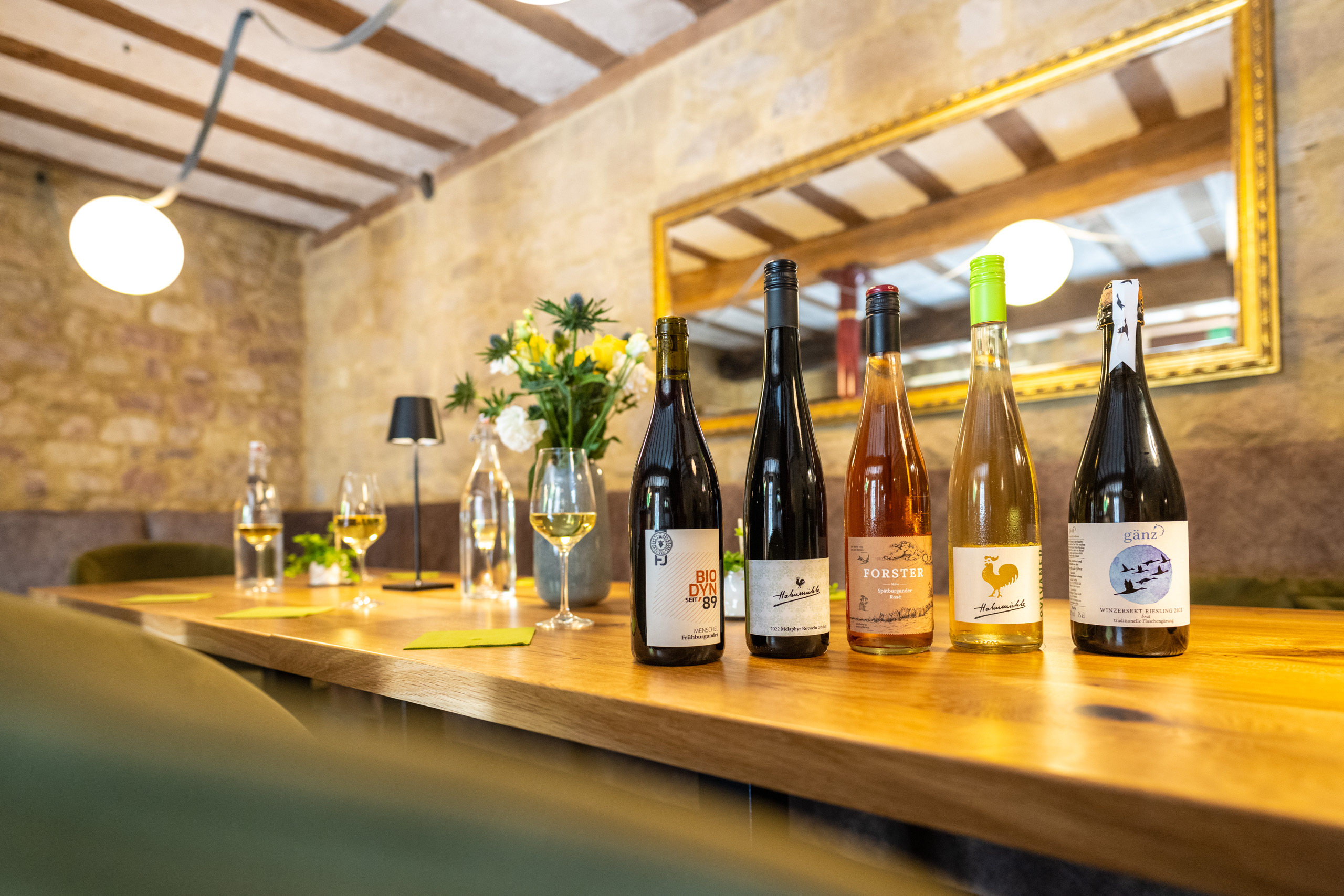 Menschels wines, an exquisite selection of high-quality wines from the region.