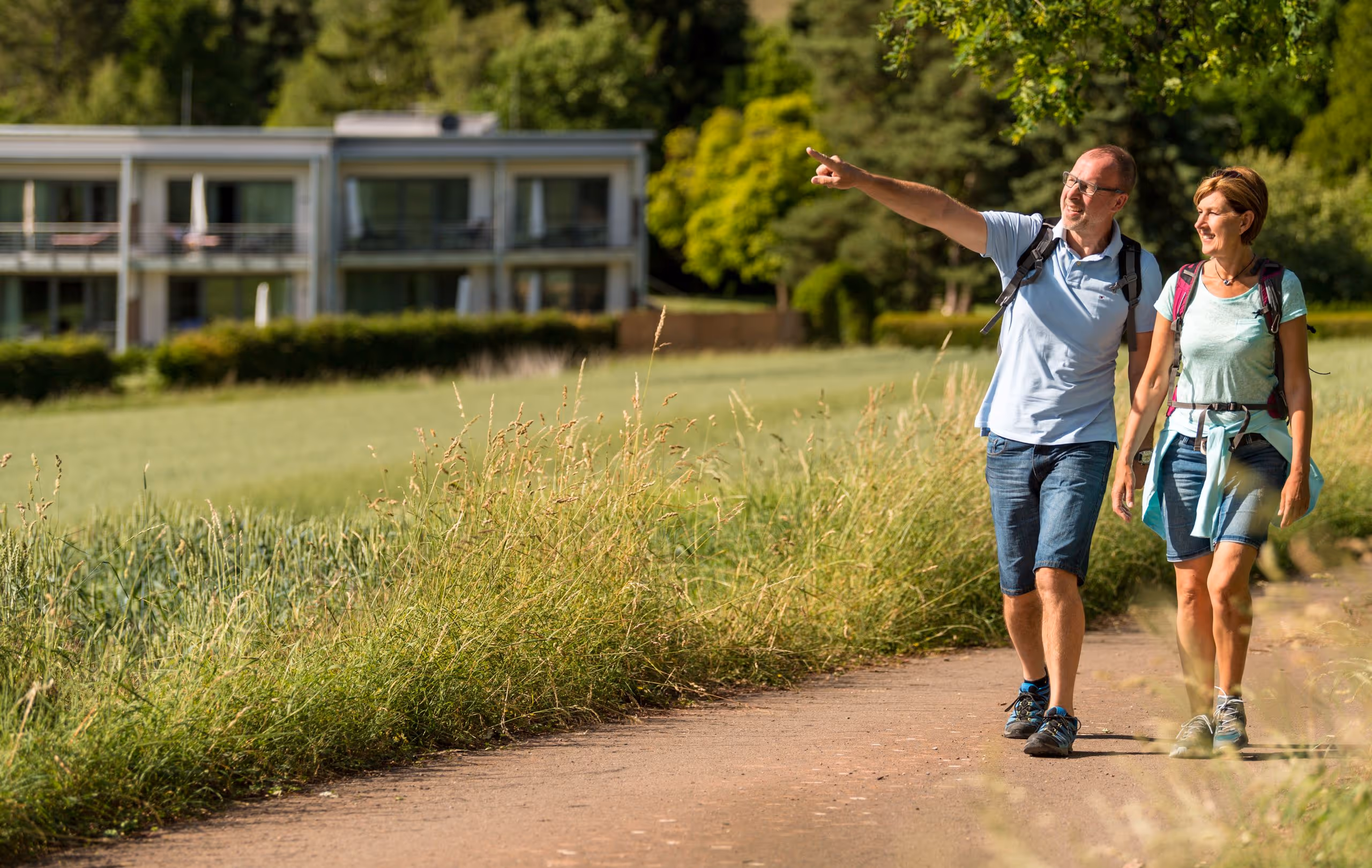 Spaziergang im Menschels Vitalresort