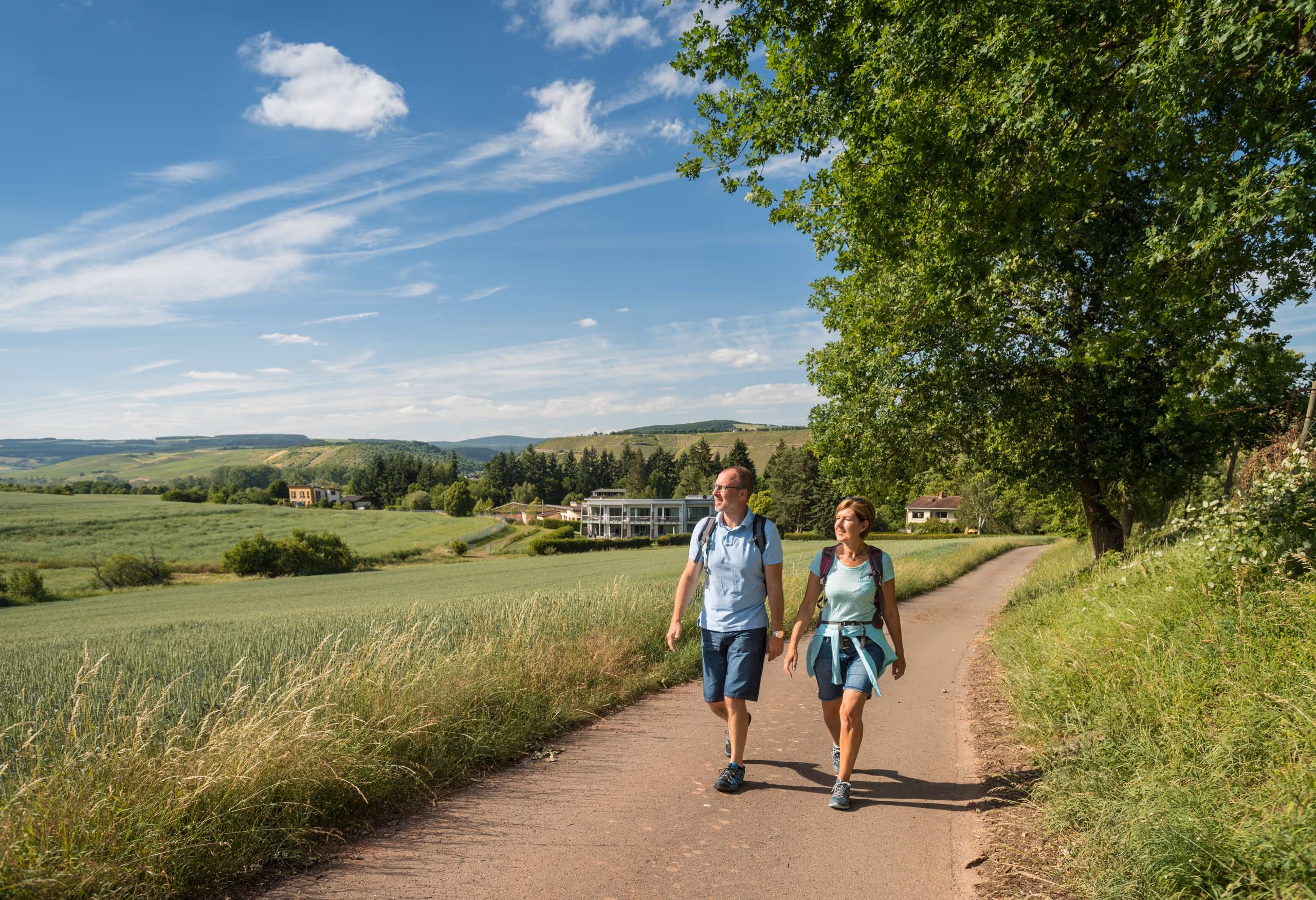 Auf Menschle Route wandern