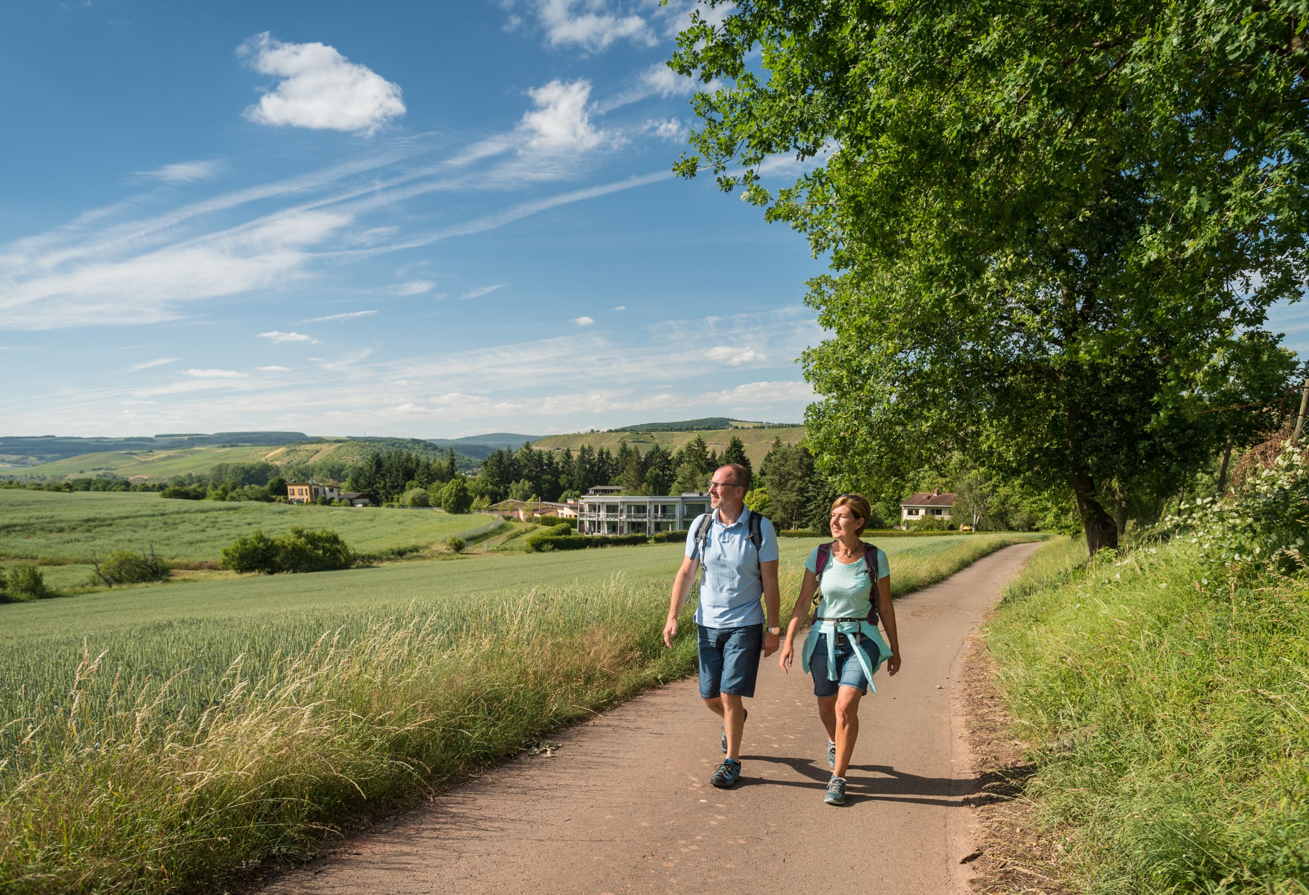 Auf Menschle Route wandern
