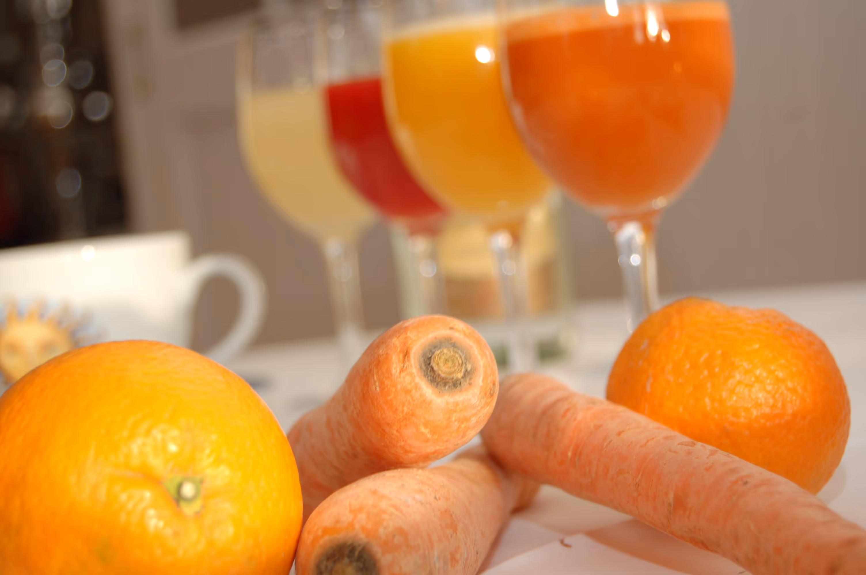 Ambulanter Fastenkurs: Fastensäfte aus der Menschels Vitalküche