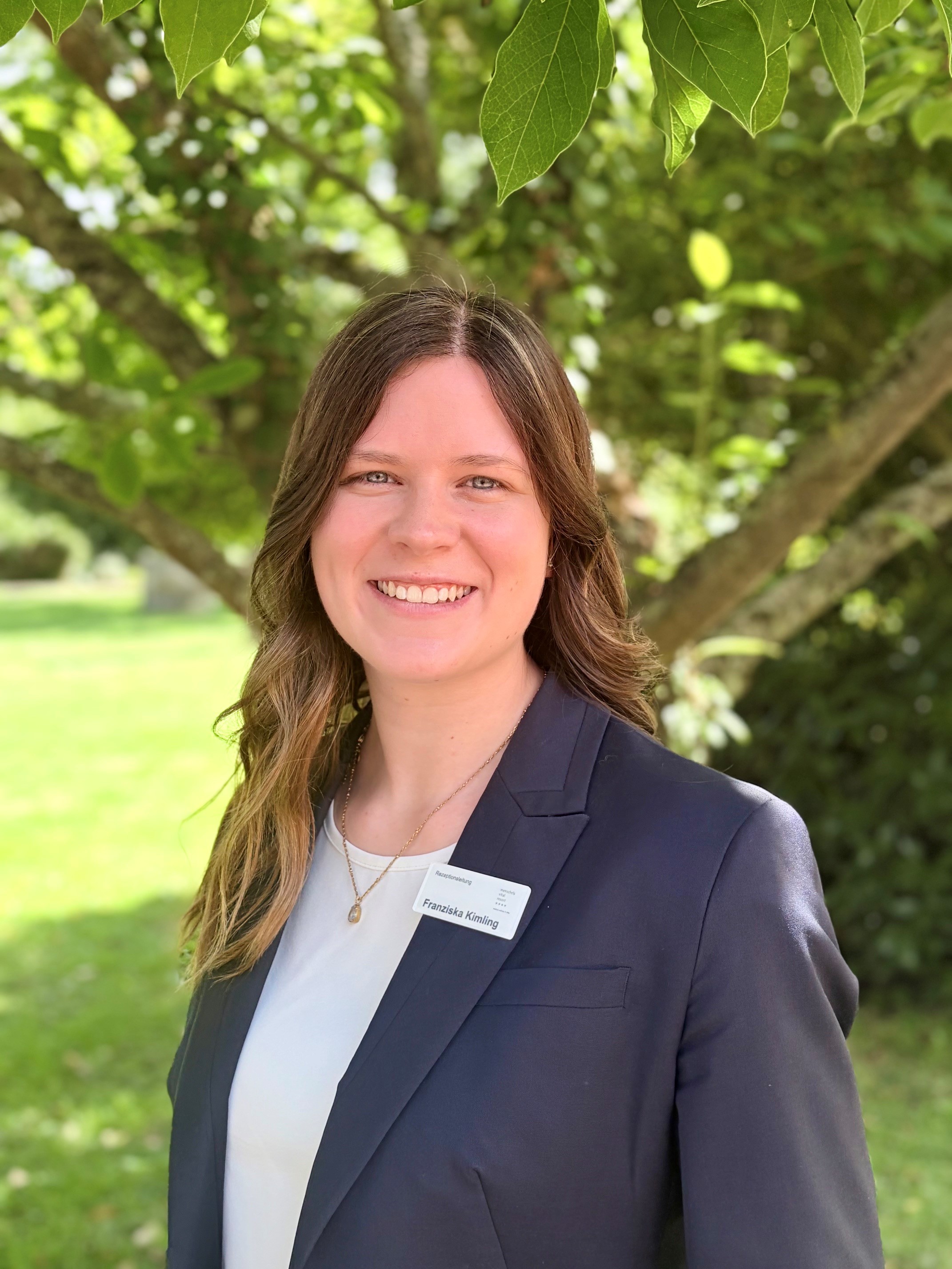 Franziska Kimling, Rezeptionsleitung im Menschels Vitalresort