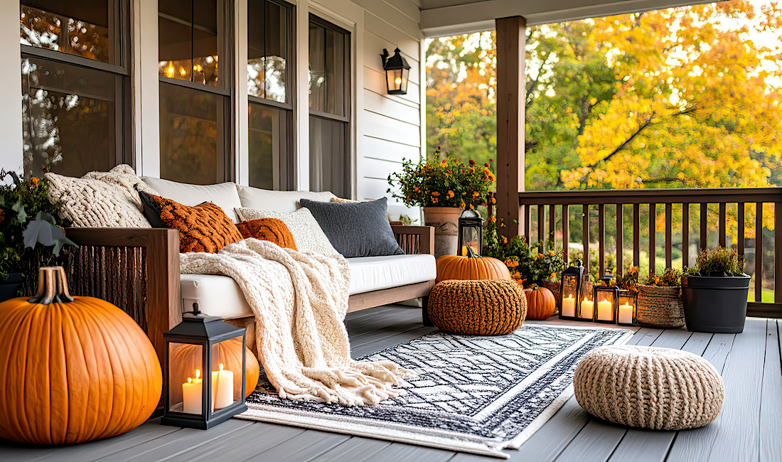 Fall Deck Decor Ideas for a Cozy Outdoor Retreat