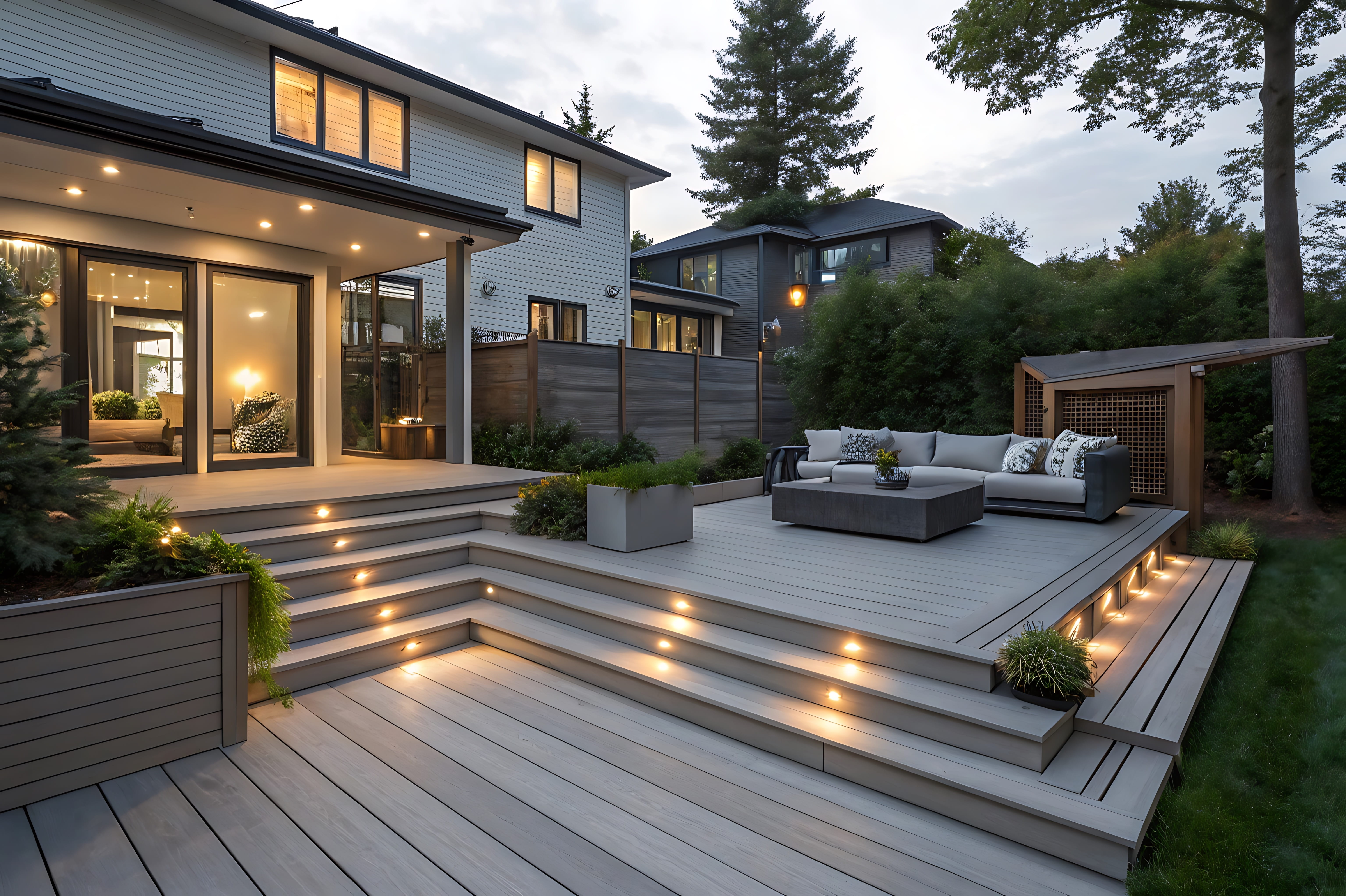 Multi-Level Deck Designs for Sloped Yards in Denver