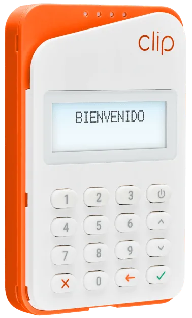 Terminal Clip Plus 2 con teclado y pantalla