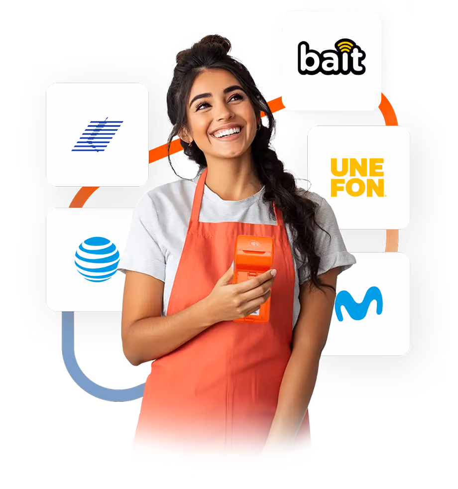 Obtén hasta un 6% por cada recarga. Aumenta tus ingresos y el tráfico a tu tienda sin invertir de más