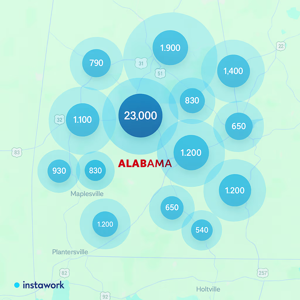 Events Workers Temp Staff in Alabama