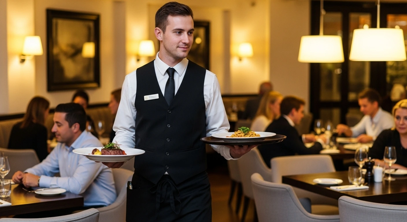 Waiter or Waitress Interview Questions and Answers