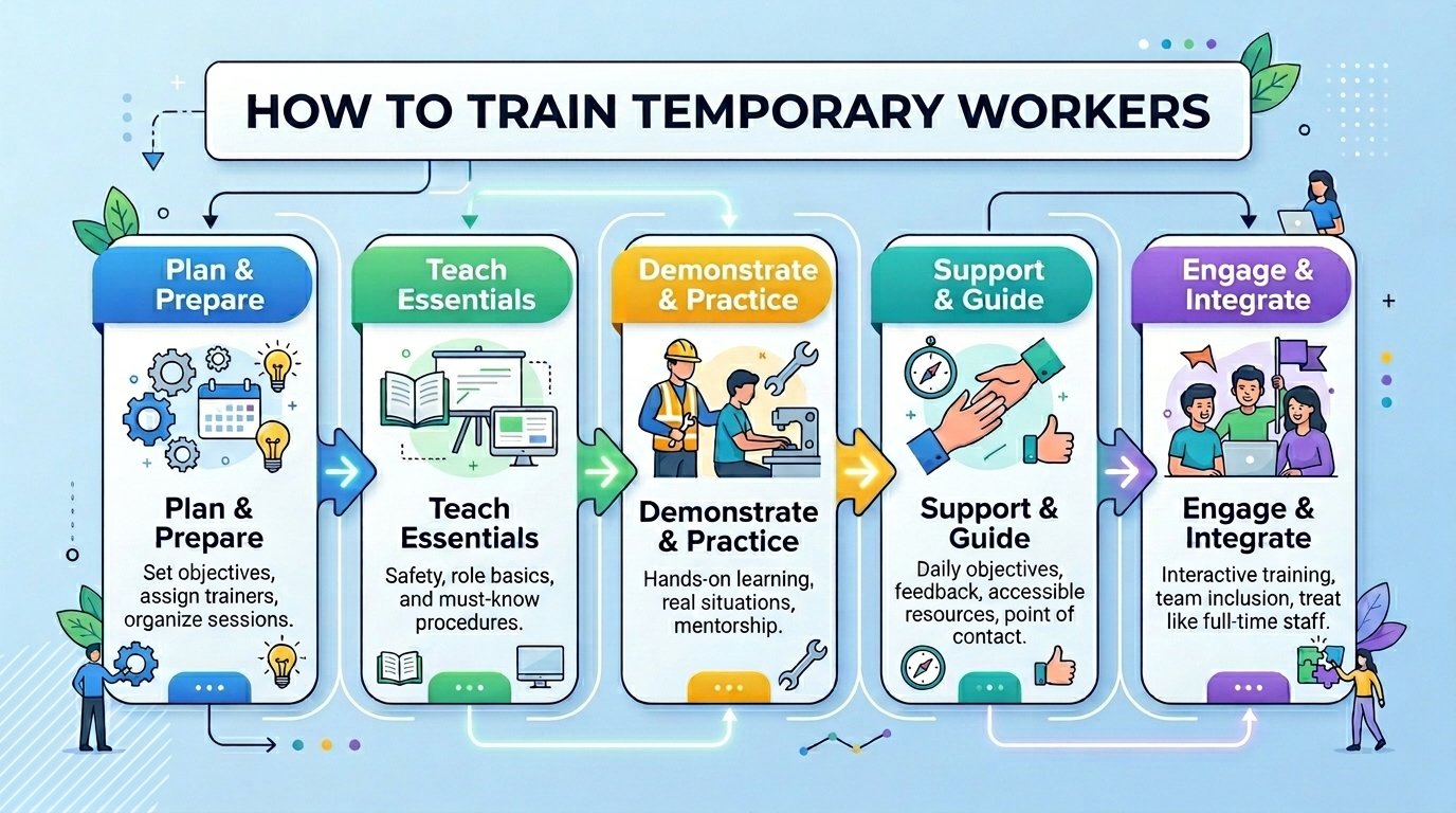 How to train temporary workers