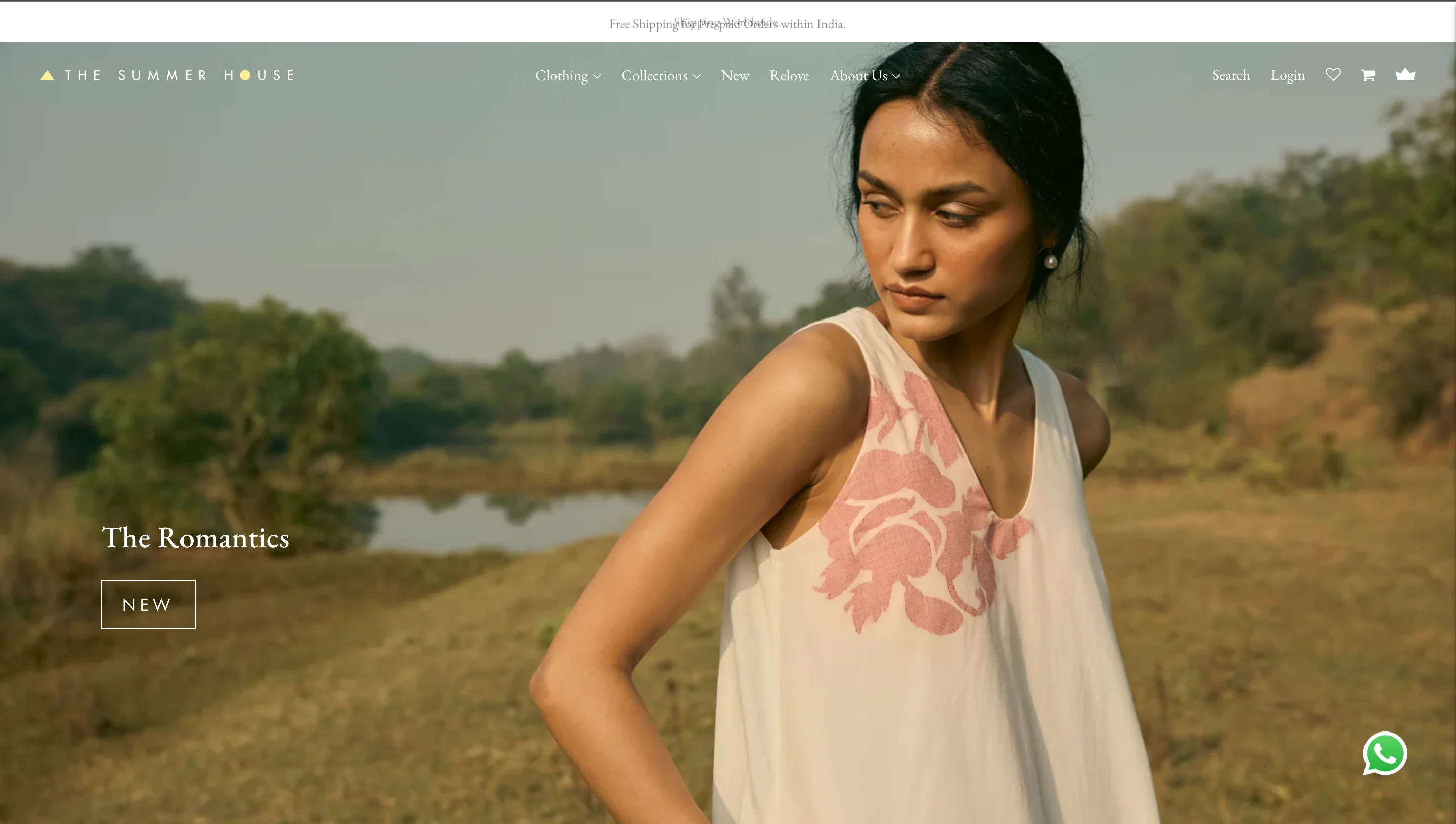 The Summer House Website