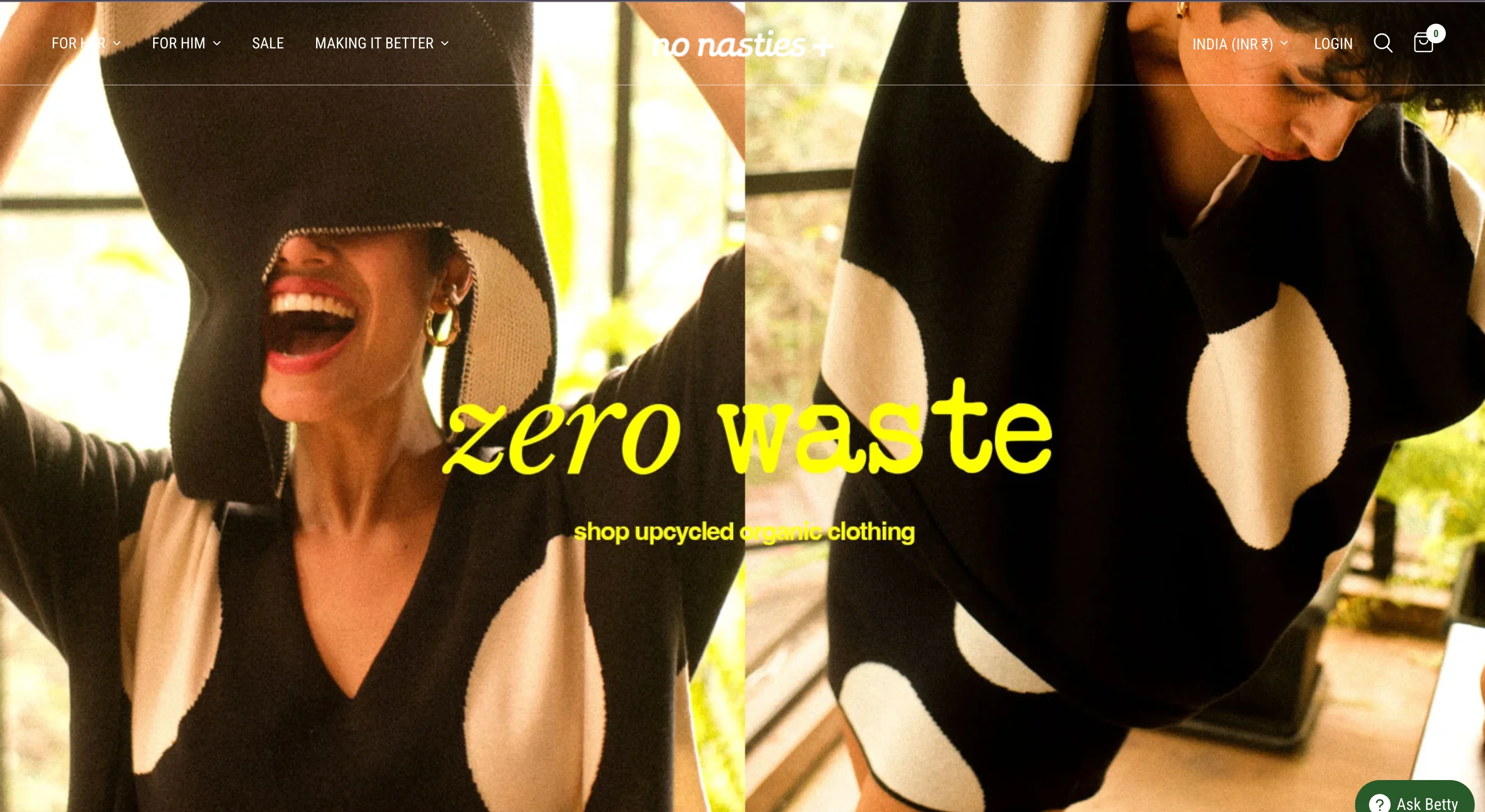 No Nasties Website