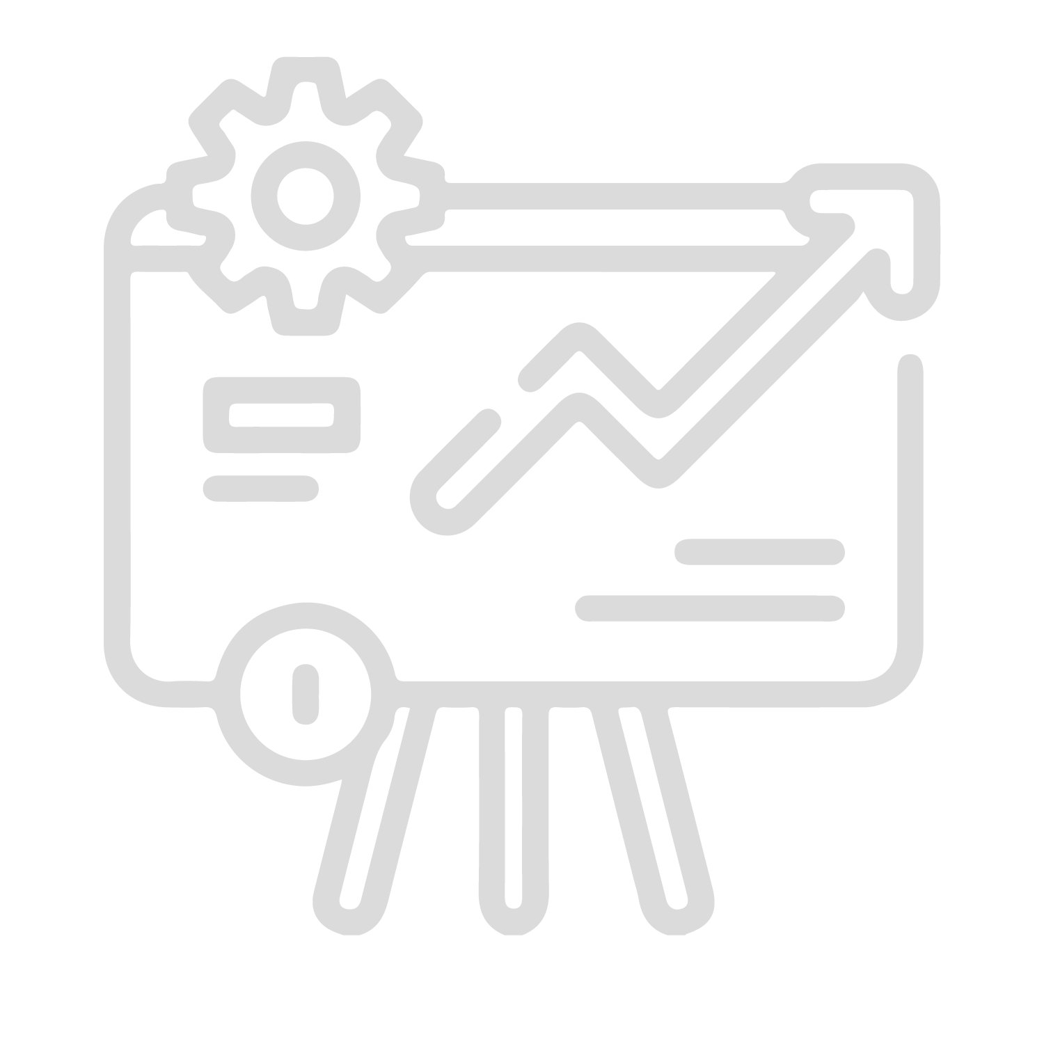 Icon eines Charts für den Bereich Performance Marketing