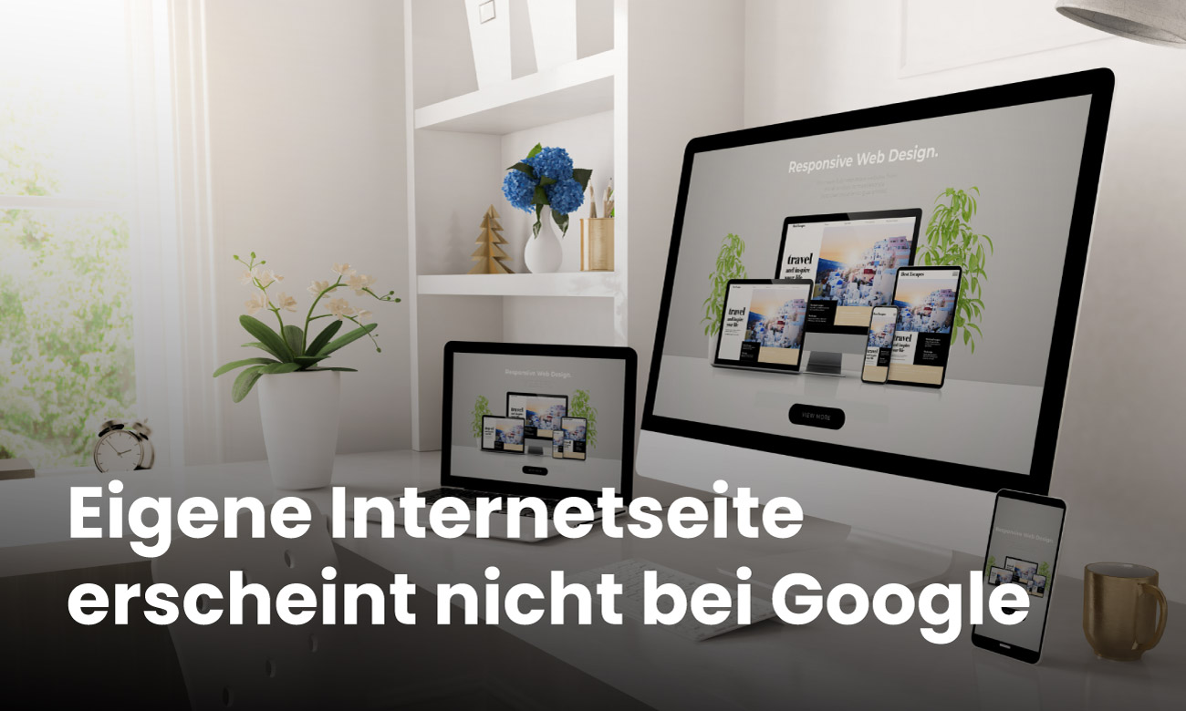 Bild von einem Desktop und einem Laptop in einem modernen Büro 