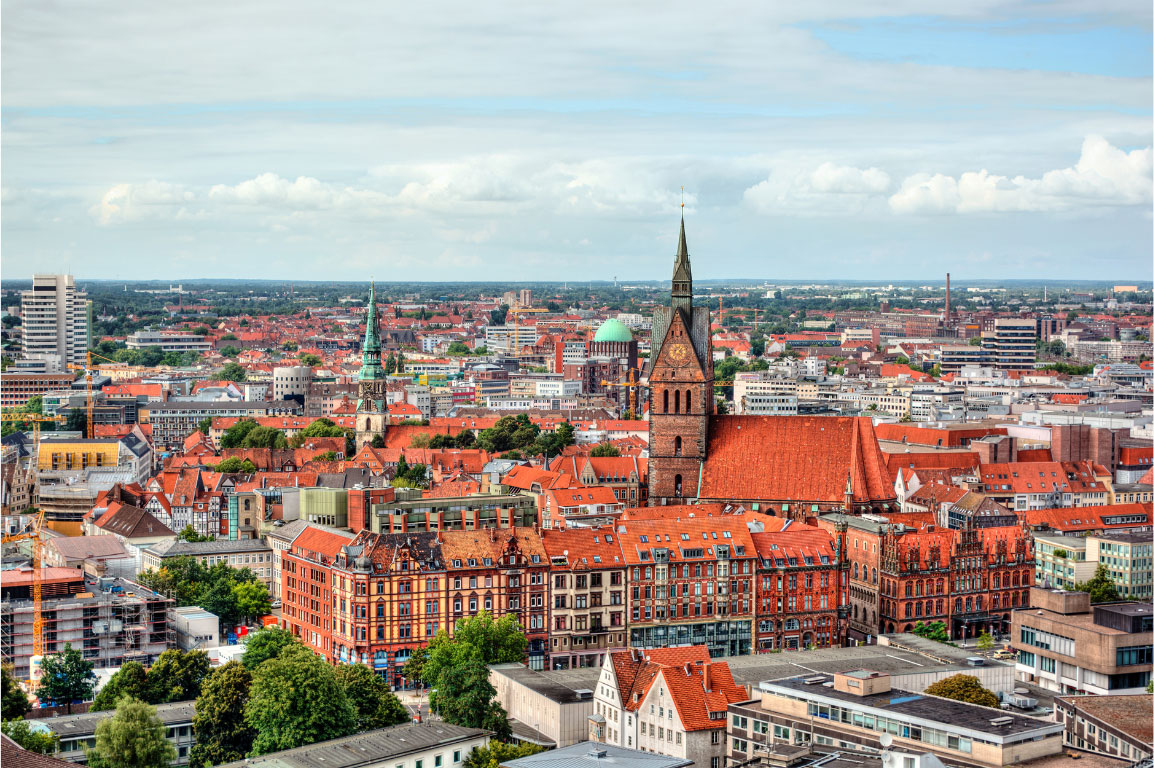 Mokup Bild für Webdesign für Hannover