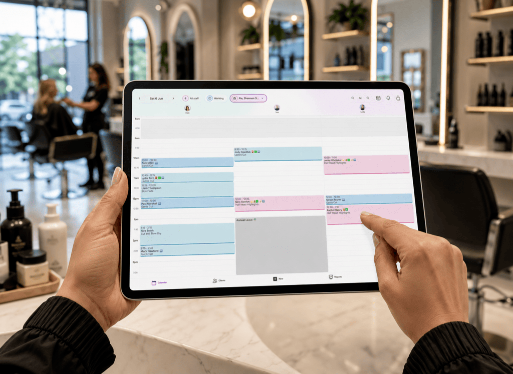 Slick online booking and marketing