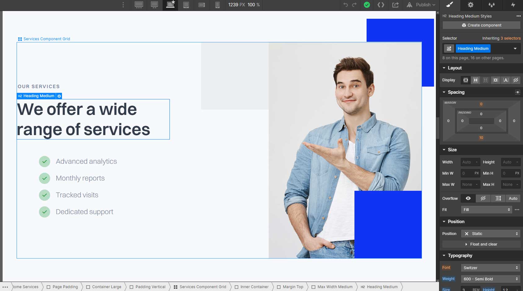 Texts - Sasky Webflow Template