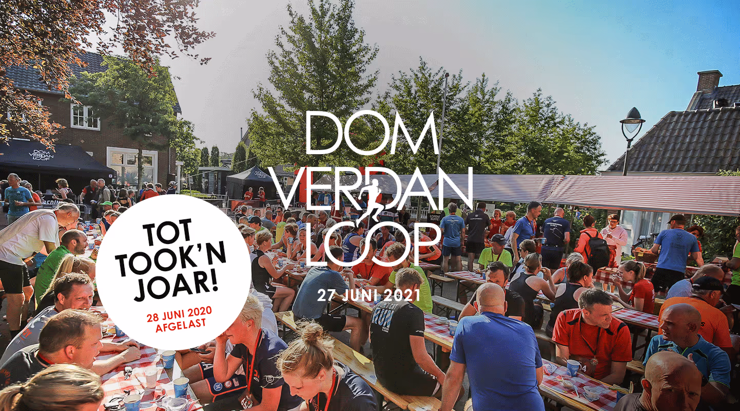 Dom Verdan Loop 2020 gaat niet Dom Verdan!