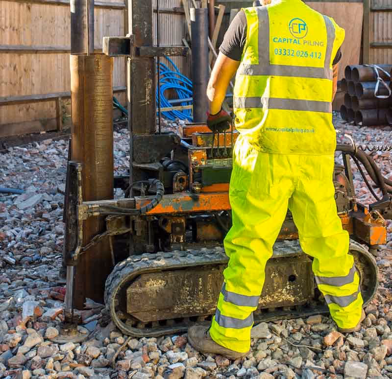 Piling Project London, West Dulwich