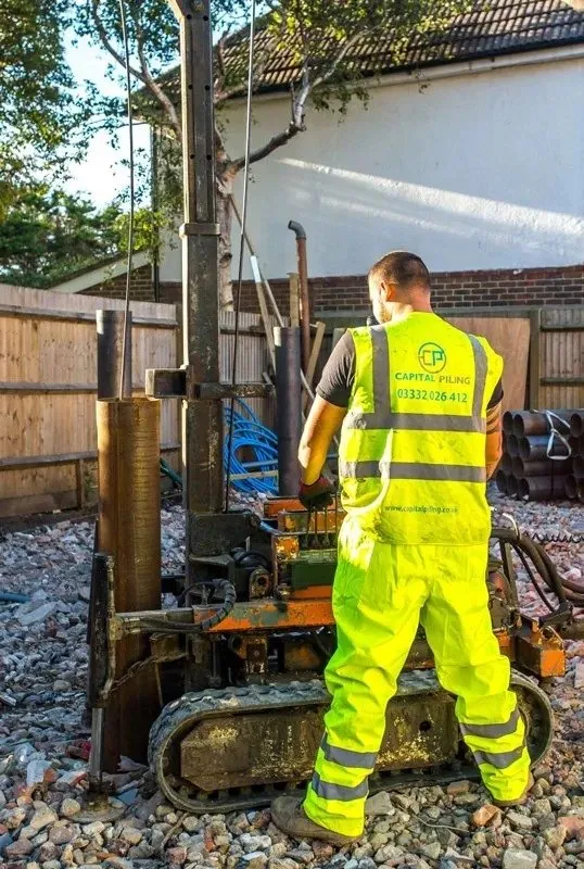 Piling Project London, West Dulwich