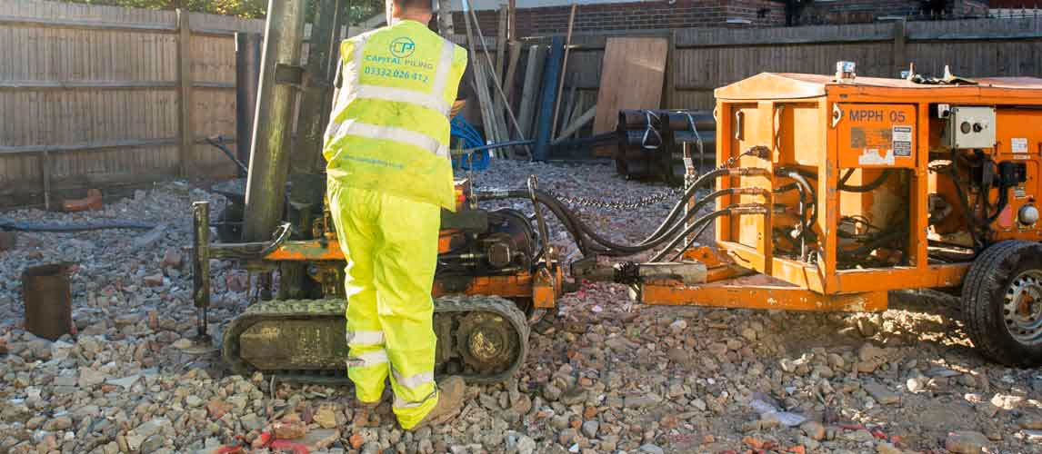 Piling Project London, West Dulwich