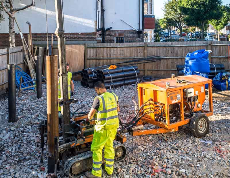 Piling Project London, West Dulwich