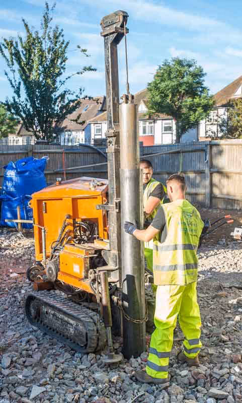Piling Project London, West Dulwich