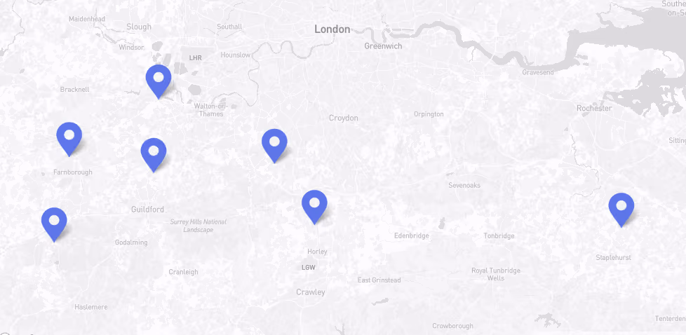 Surrey map image