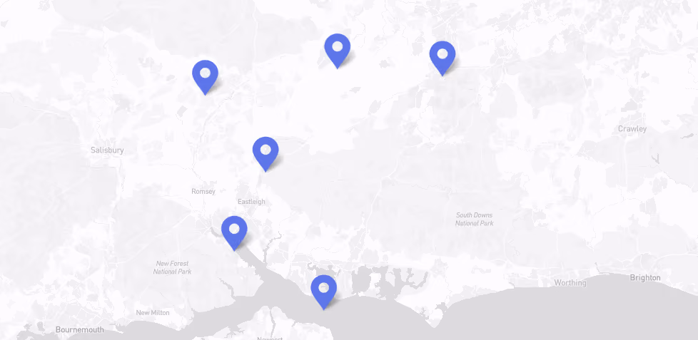 Hampshire map image