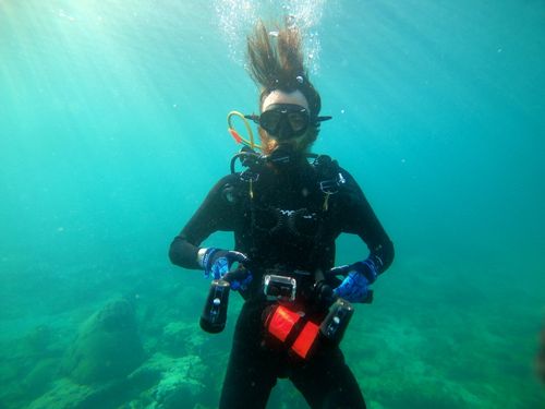 dev dharm Khalsa, filmmaker, scuba diving