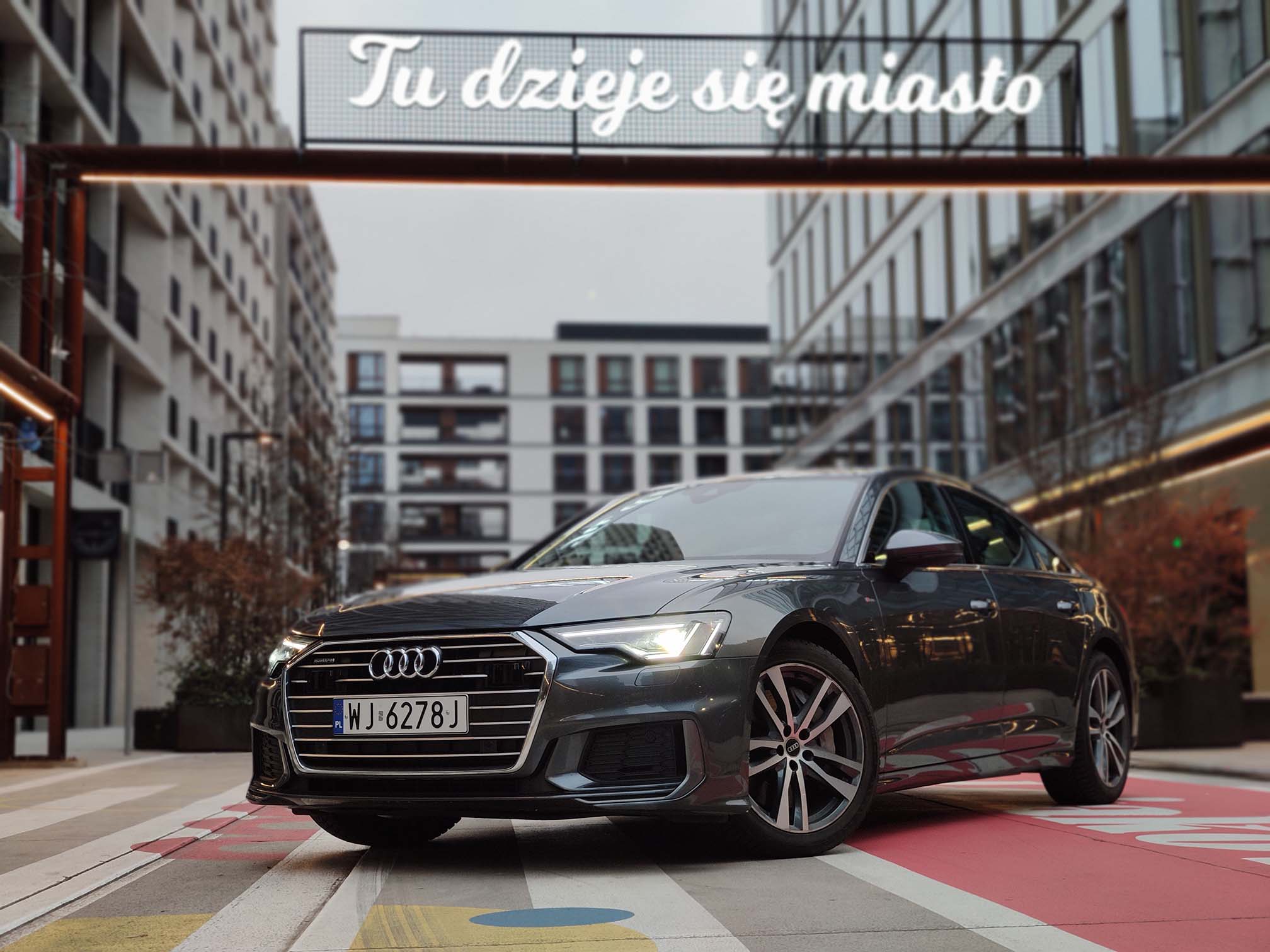 Audi A6 50 TFSi e quattro - przód