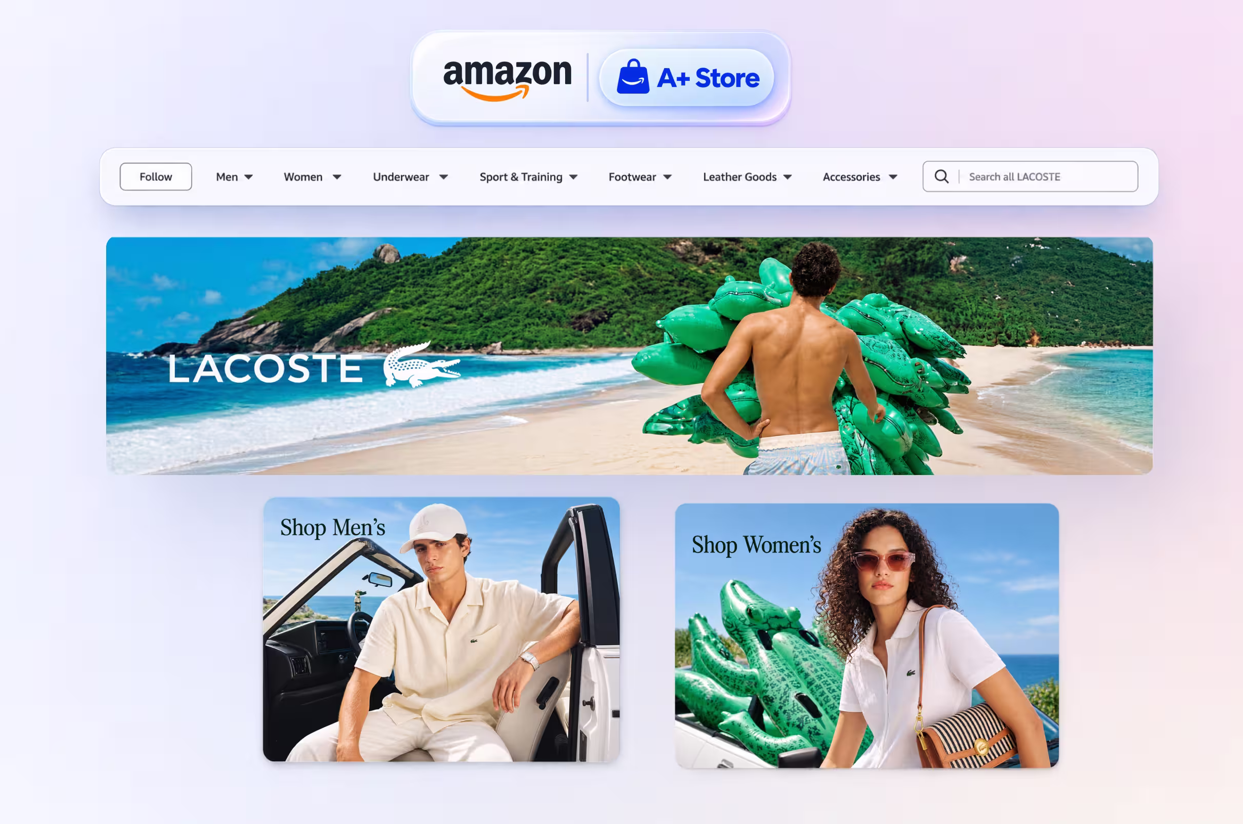 amazon a+ store