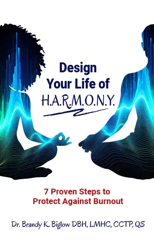 Design Your Life of H.A.R.M.O.N.Y. Book Cover representing book client review by Kat