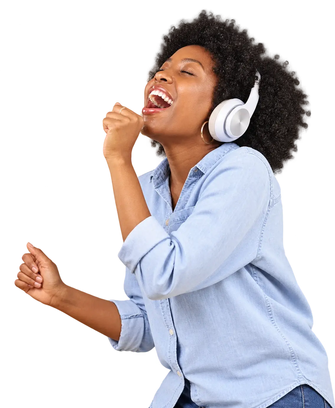 Happy working professional after burnot coaching with renovation integrative health