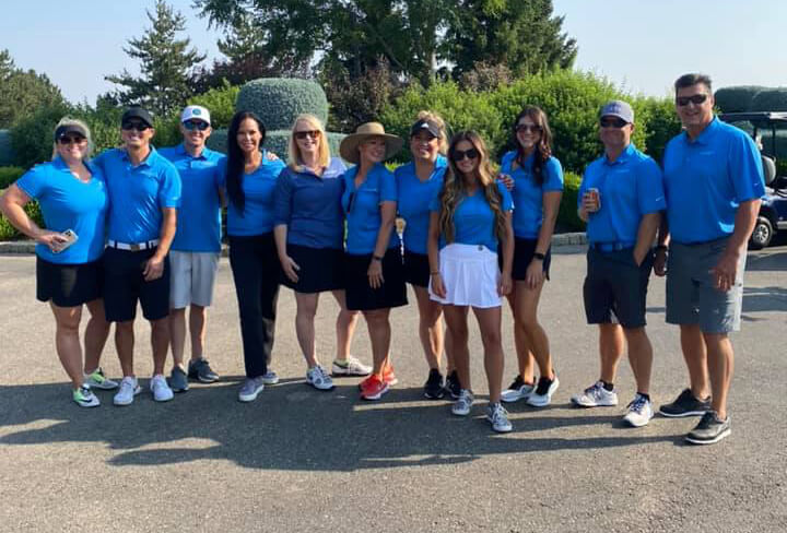 Photo of a FUNDSY charity golf tourney