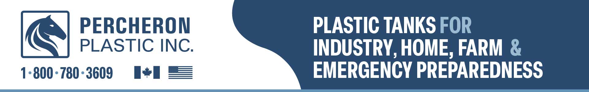 Percheron Plastic. Plastic tanks, accessories & liquid handling systems. For farm, home and industry.