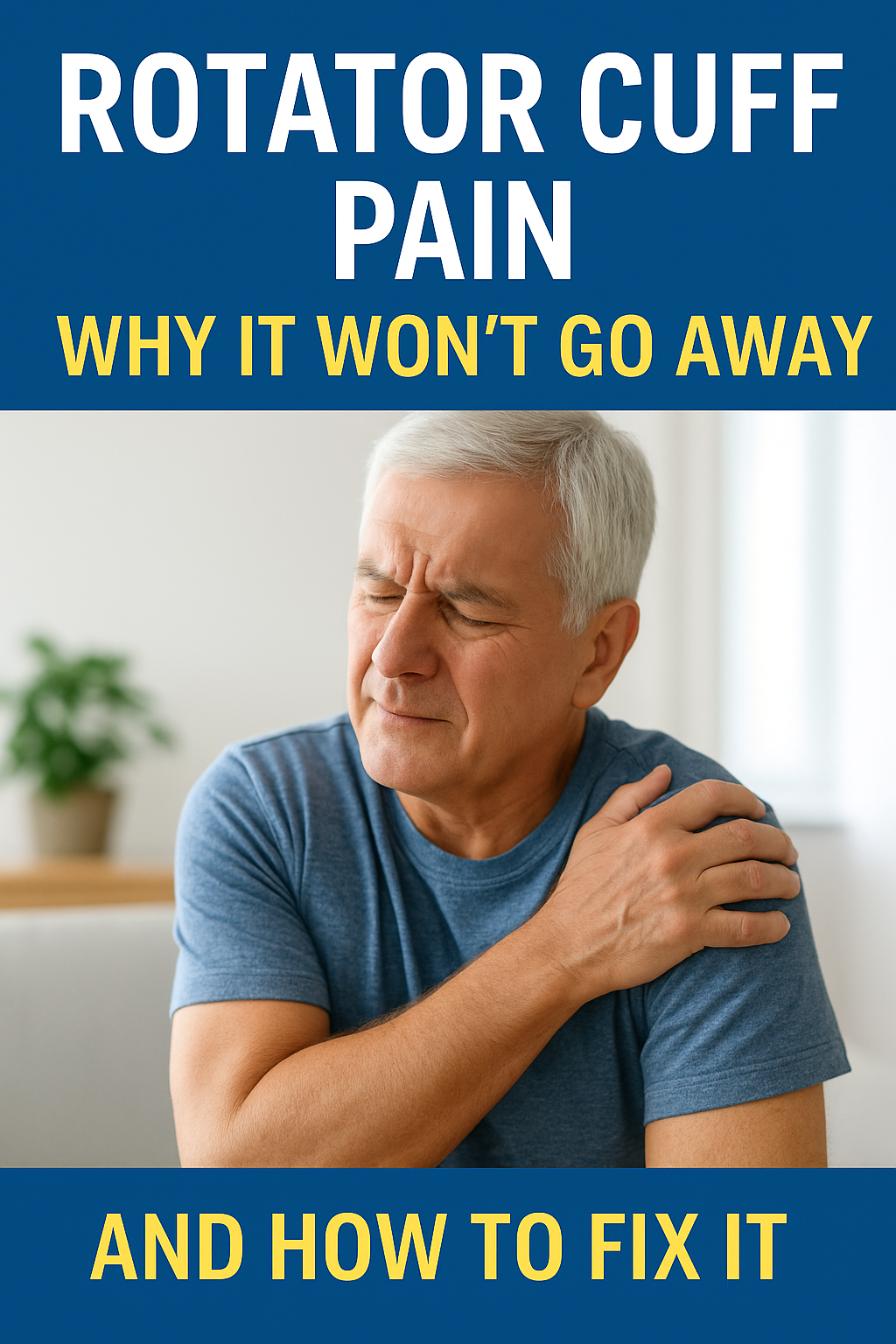 Rotator Cuff Pain: Why It Won’t Go Away and How to Fix It 