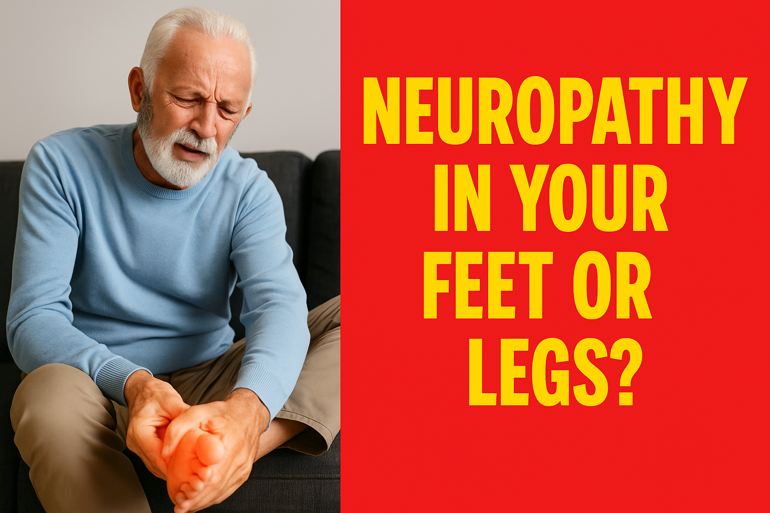 Neuropathy in Your Feet or Legs? Here’s What’s Really Causing It