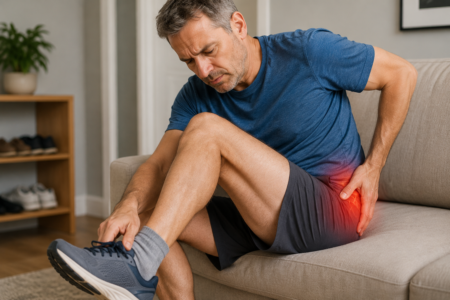 Why Does Hip Pain Make It So Hard to Put on Your Shoes and Socks?