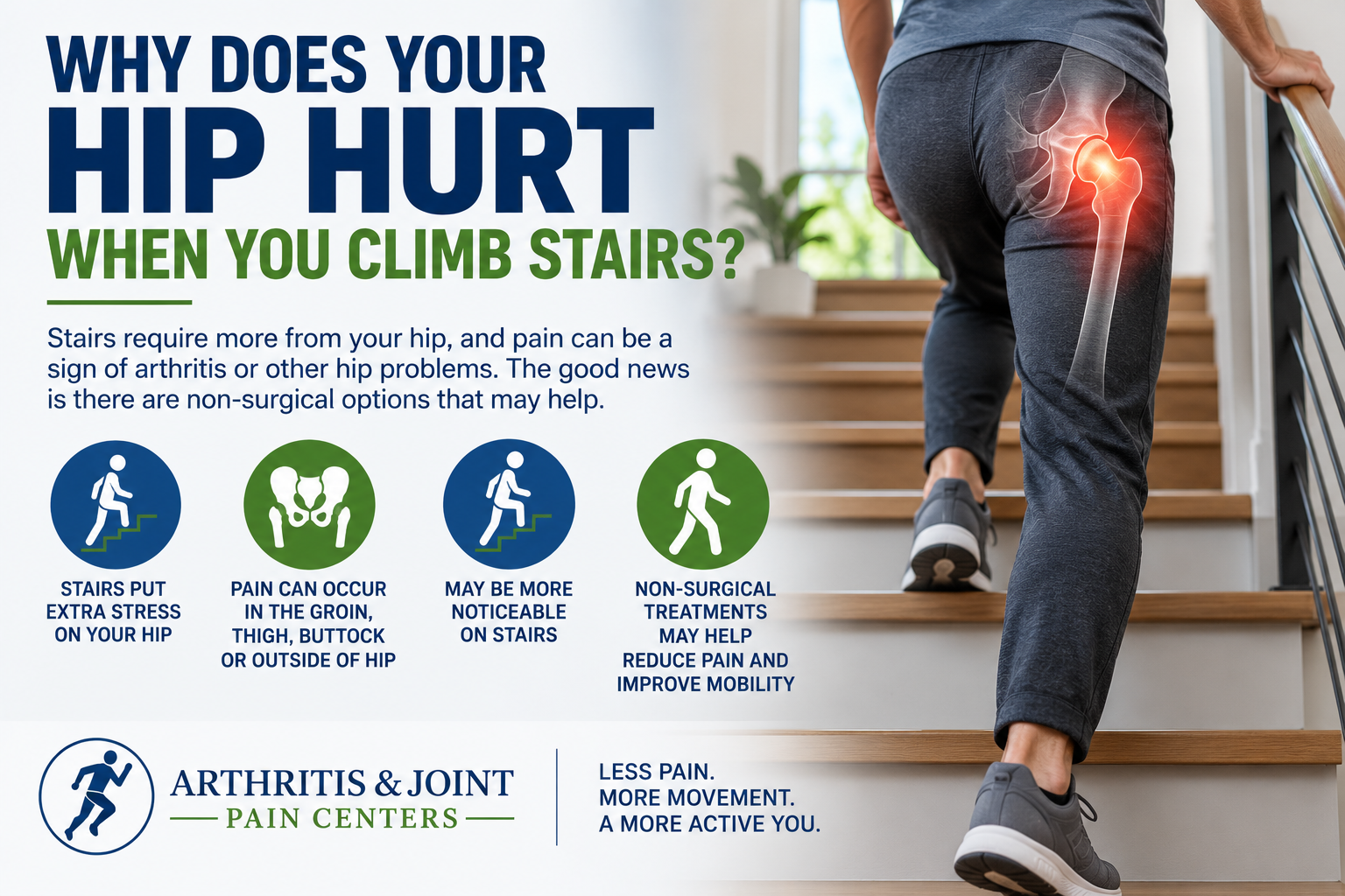 Why Does Your Hip Hurt When You Climb Stairs?