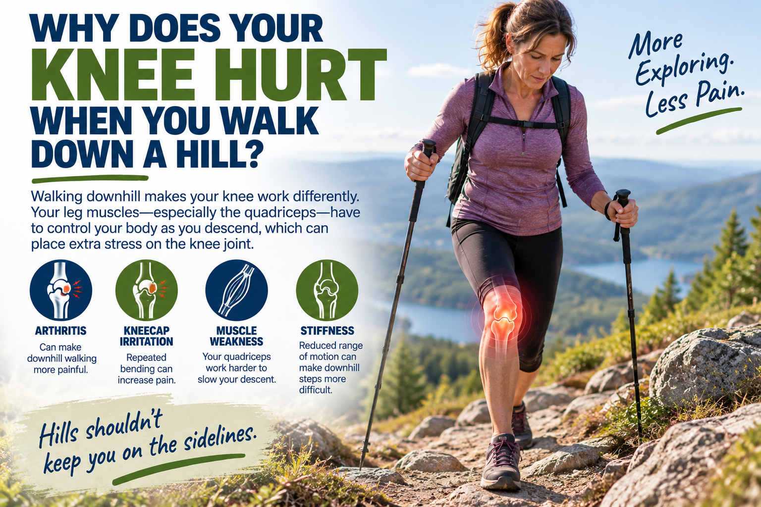 Why Does Your Knee Hurt When You Walk Down a Hill?
