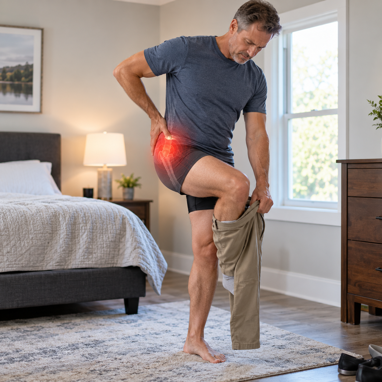 Why Does Your Hip Hurt When You Stand on One Leg?