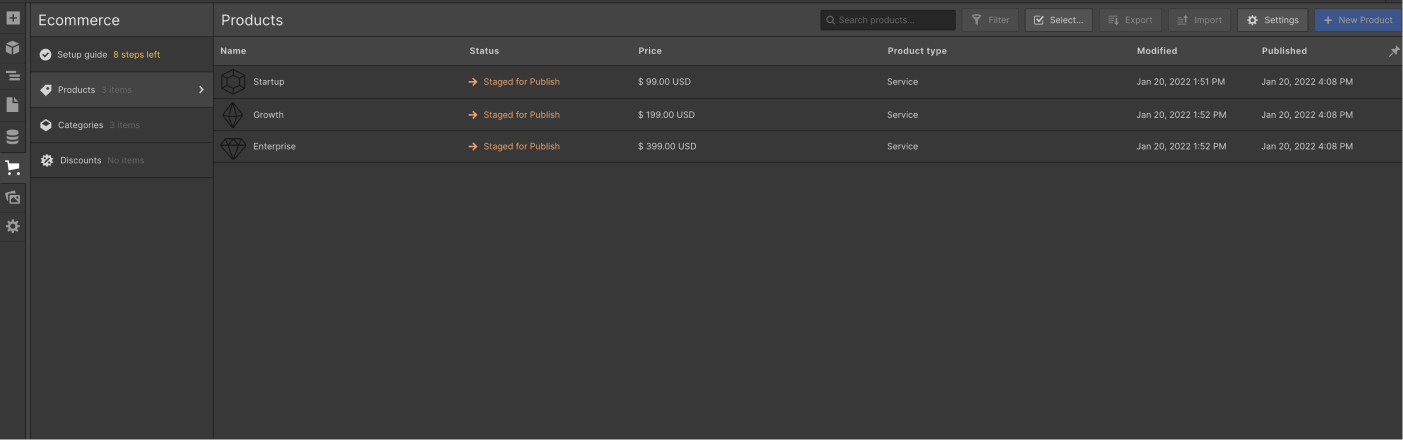 eCommerce Collection - Codely X Webflow Template