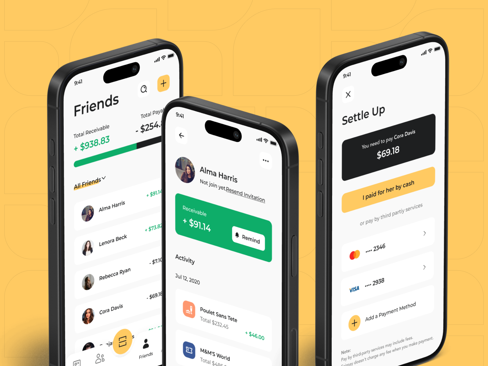 FairPay – Split Bill React Native UI Template (Expo Version) - 8