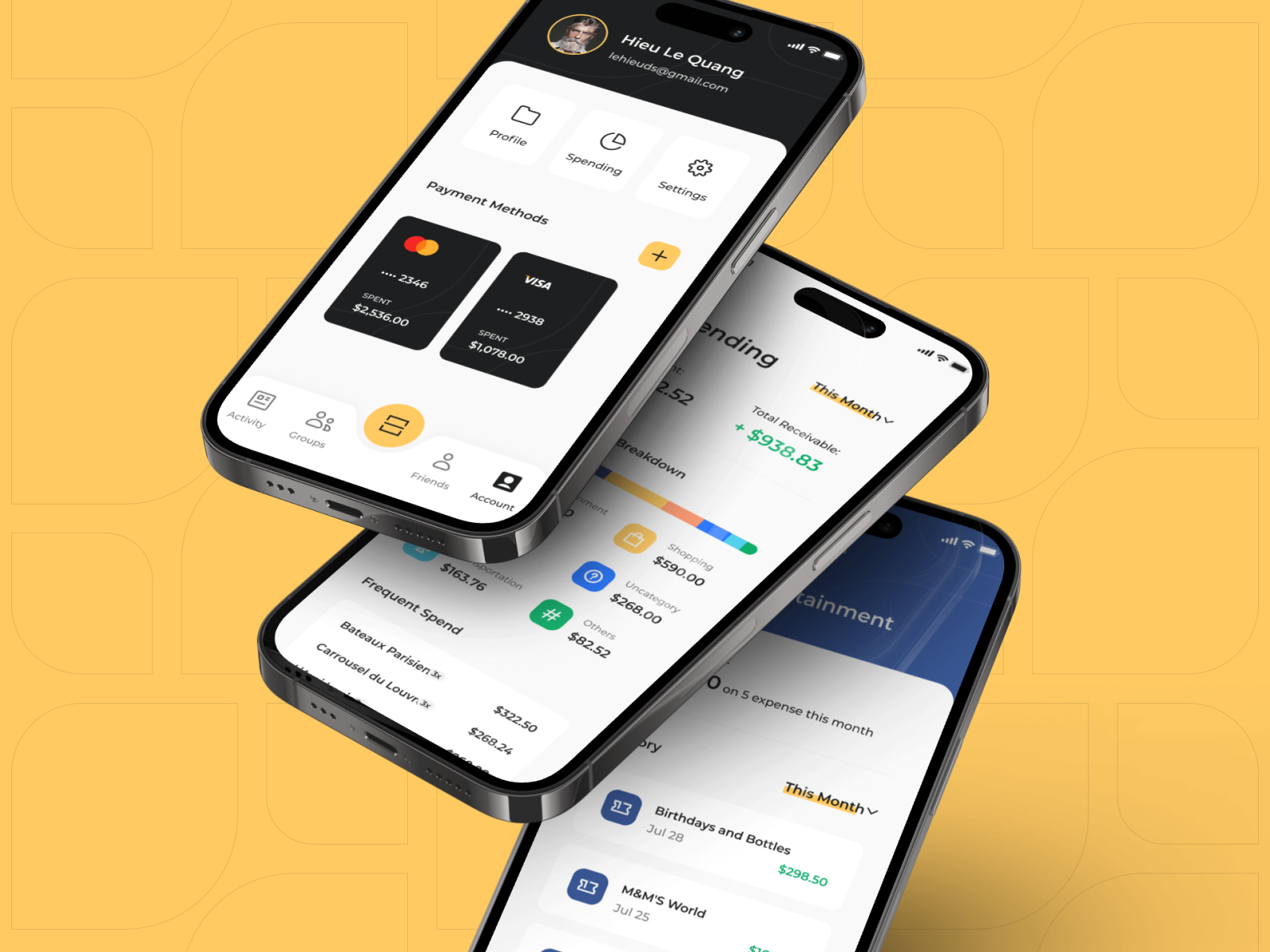 FairPay – Split Bill React Native UI Template (Expo Version) - 7