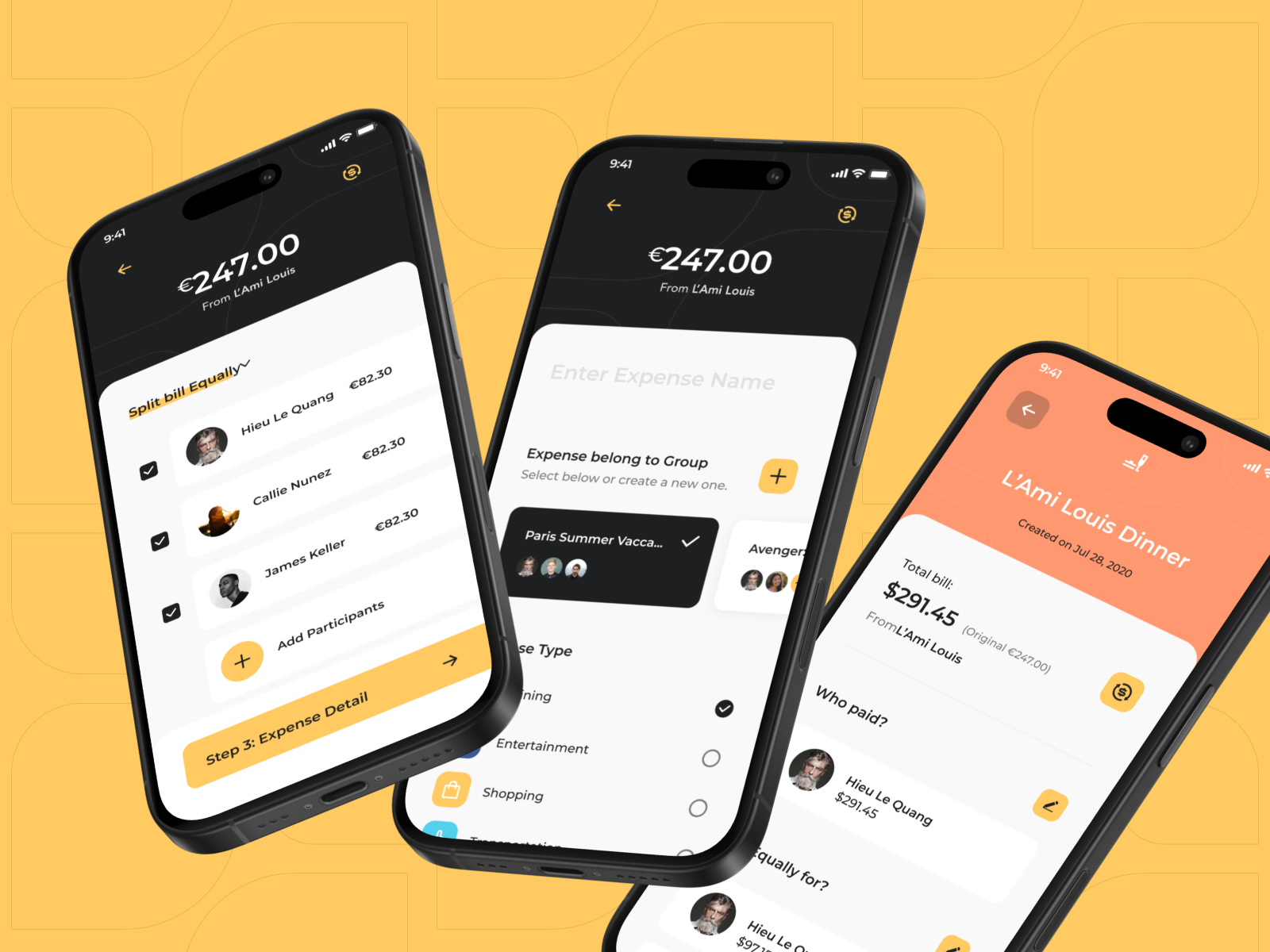 FairPay – Split Bill React Native UI Template (Expo Version) - 5