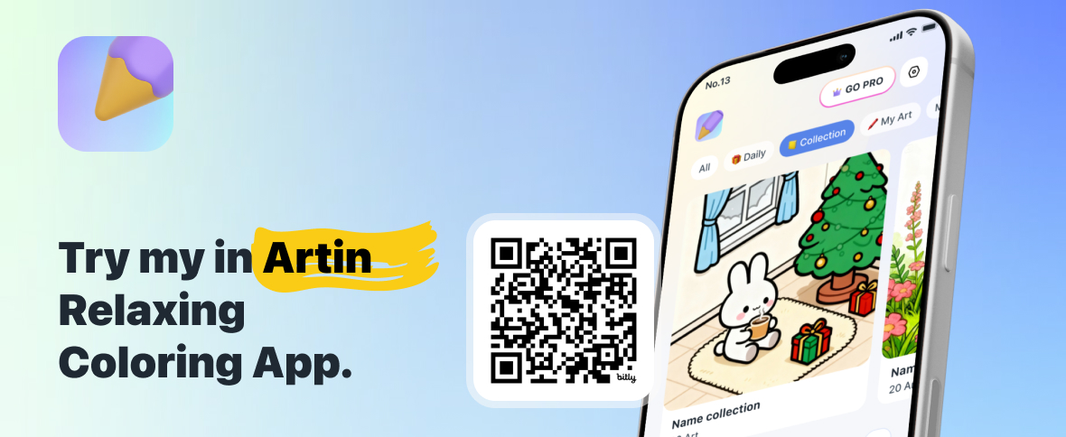 Artin – Relaxing Coloring App