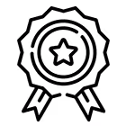 Black silhouette of a bear standing on its hind legs, roaring.