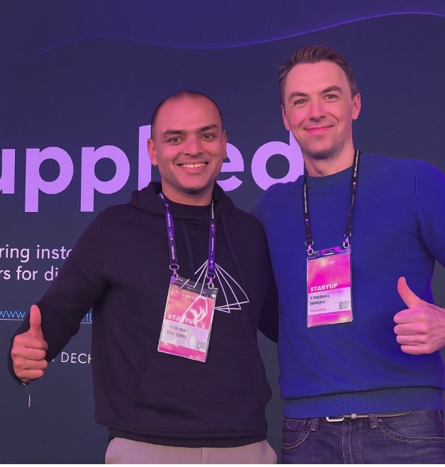 Supplied Co-founders Johann Rozario and Vladimir Ivanov